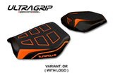 Tappezzeria Italia KTM 1390 Super Duke R 2024-2025 Seat Cover Ultragrip in Orange Black
