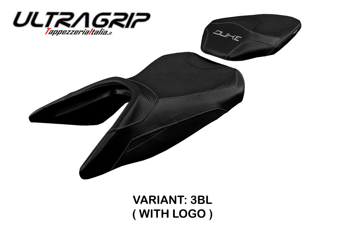 Tappezzeria Italia KTM 390 Duke 2017-2023 Seat Cover Ultragrip in Black