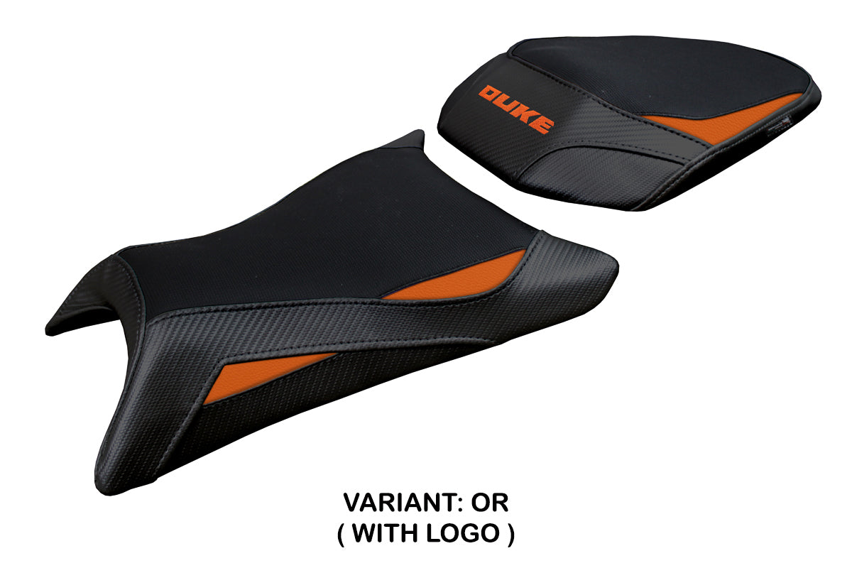 Tappezzeria Italia KTM 390 Duke 2024-2025 Seat Cover Black Orange