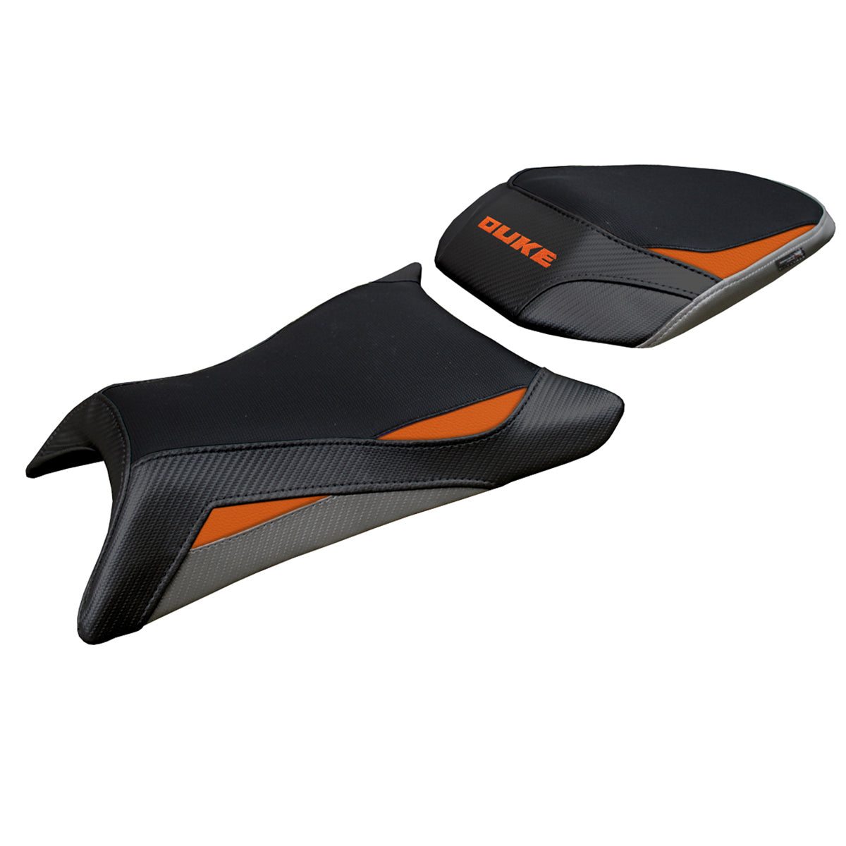 Tappezzeria Italia KTM 390 Duke 2024-2025 Seat Cover Black Orange Grey