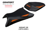 Tappezzeria Italia KTM 390 Duke 2024-2025 Seat Cover Comfort Black Orange