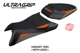 Tappezzeria Italia KTM 390 Duke 2024-2025 Seat Cover Ultragrip Black Orange Grey