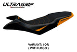Tappezzeria Italia KTM 890 Adventure R 2021-2025 Seat Cover Ultragrip in Orange and Black