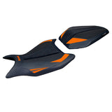 Tappezzeria Italia KTM 990 Duke 2024-2025 Seat Cover Ultragrip in Orange and Black