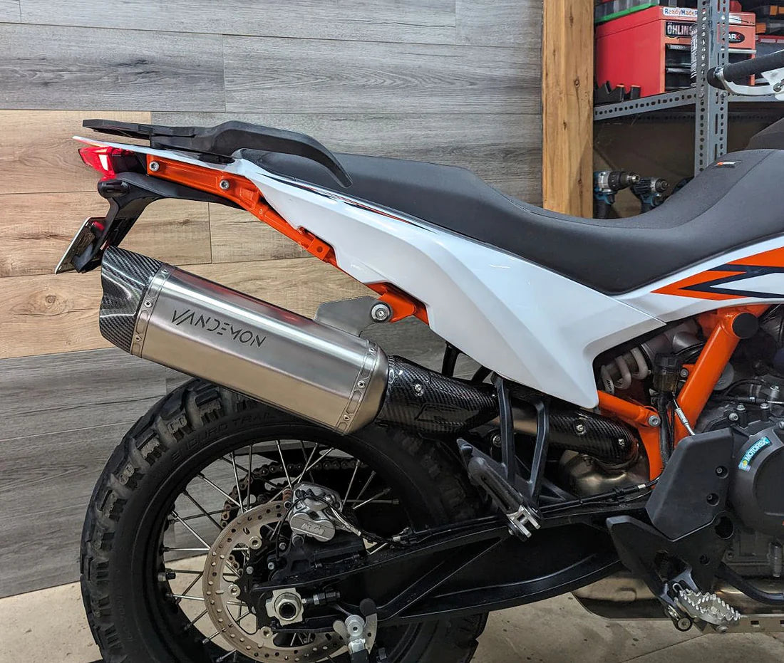 Vandemon  KTM 790 & 890 Adventure HUSQVARNA Norden 901 Titanium Slip-On & Link Pipe  KTM790ADTIMUFFA VA-57