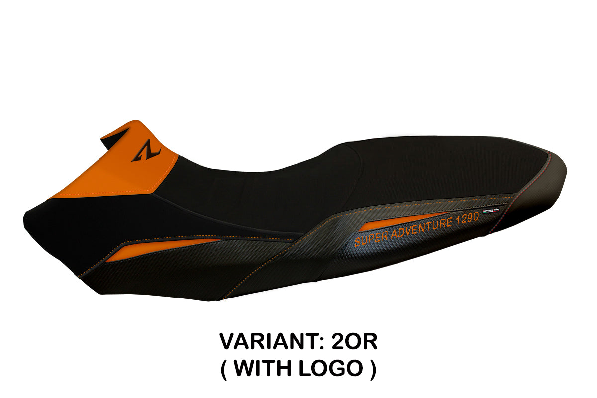 Tappezzeria Italia KTM 1290 Super Adventure R 2017-2020 Seat Cover in Orange