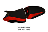 Tappezzeria Italia Kawasaki ER-6N ER-6F 2012-2016 Seat Cover in Red and Black