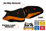 Tappezzeria Italia Kawasaki ER-6N ER-6F 2012-2016 Seat Cover in Orange and Black