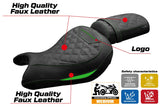 Tappezzeria Italia Kawasaki Eliminator 500 2024-2025 Seat Cover Green Black