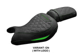 Tappezzeria Italia Kawasaki Eliminator 500 2024-2025 Seat Cover Green Black