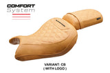 Tappezzeria Italia Kawasaki Eliminator 500 2024-2025 Seat Cover Comfort Camel