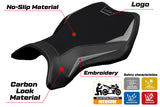 Tappezzeria Italia Kawasaki Ninja H2 H2R 2015-2025 Seat Cover in Silver and Black