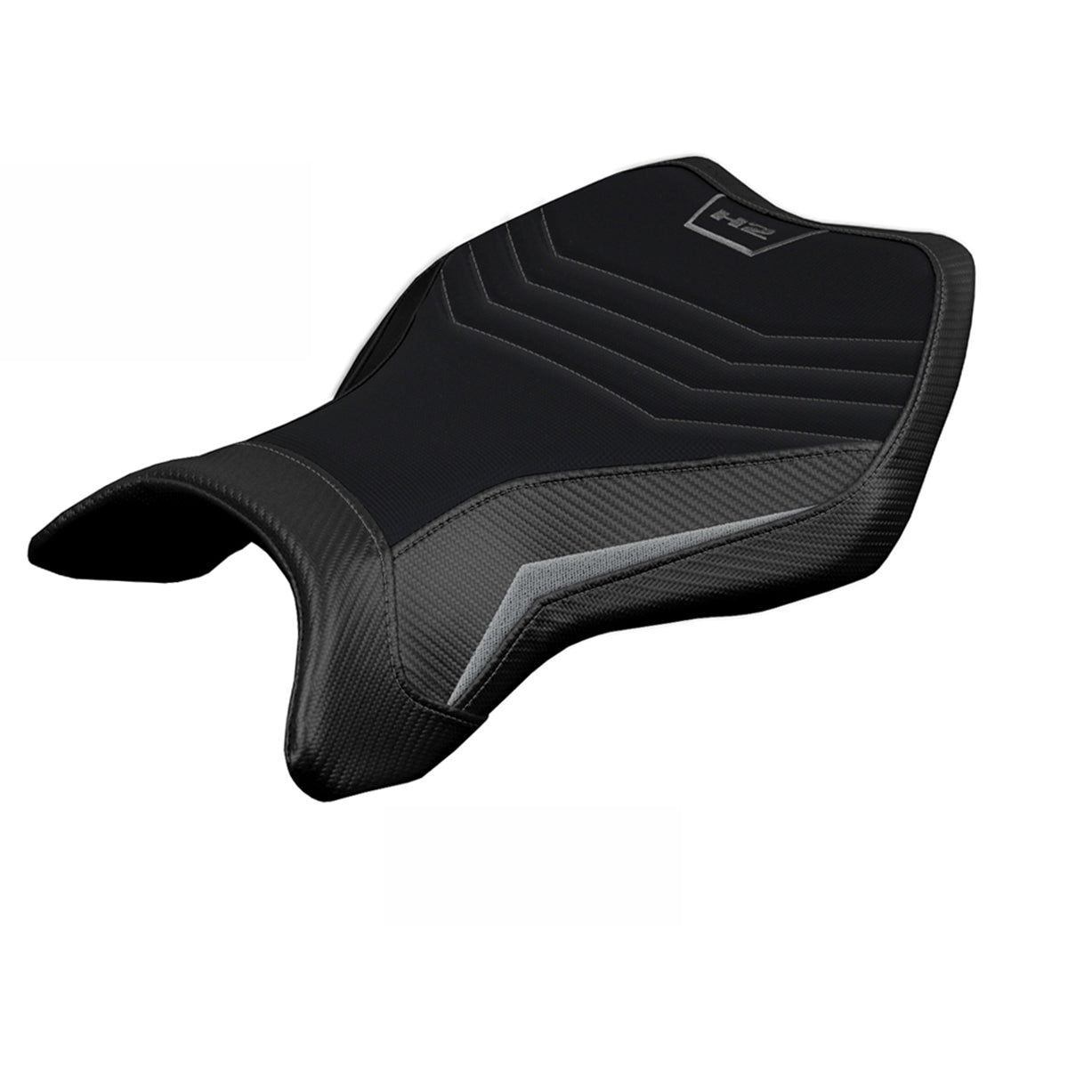 Tappezzeria Italia Kawasaki Ninja H2 H2R 2015-2025 Seat Cover Comfort in Silver