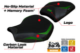Tappezzeria Italia Kawasaki Ninja H2 1000SX 2018-2025 Seat Cover Comfort in Green