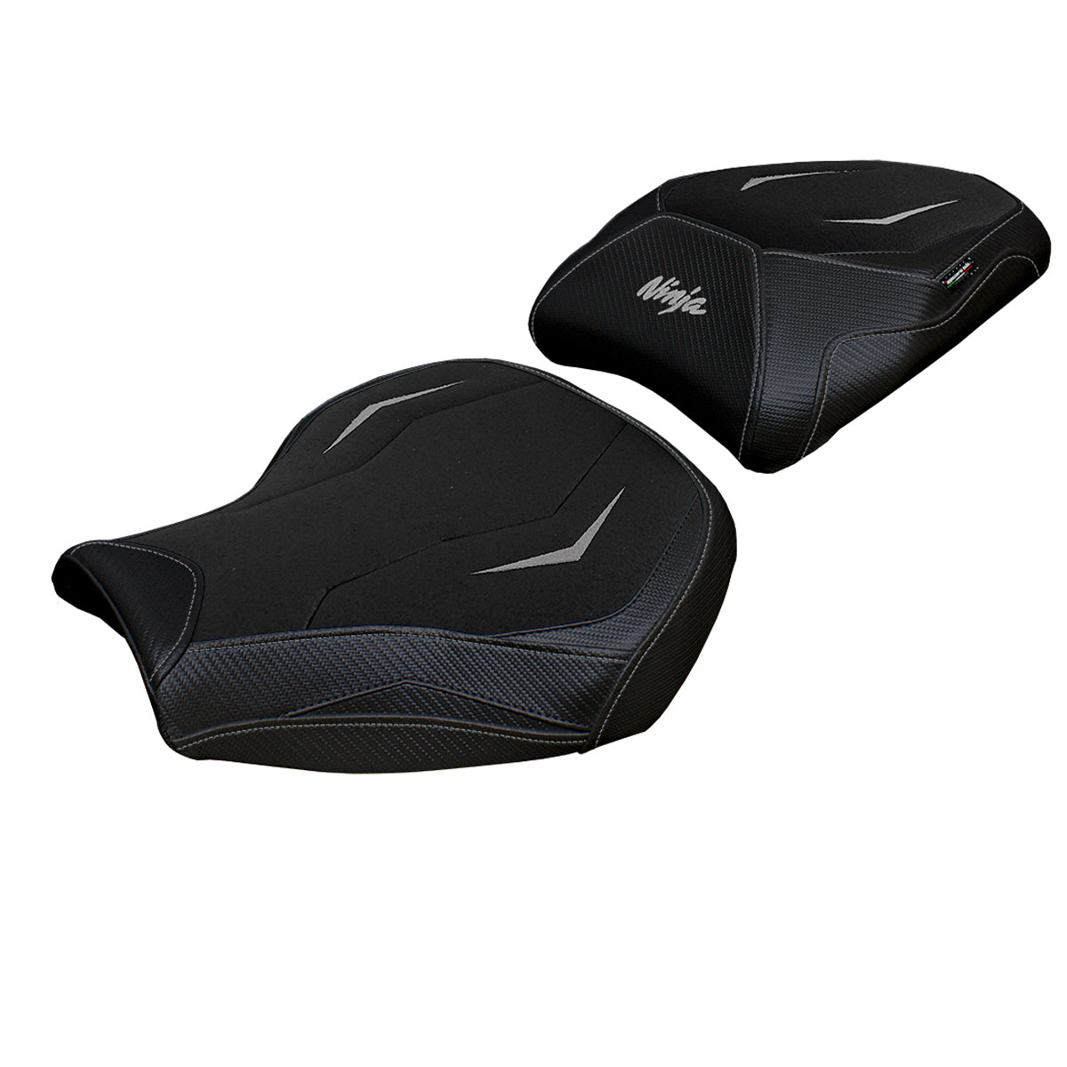 Tappezzeria Italia Kawasaki Ninja H2 1000SX 2018-2025 Seat Cover Ultragrip in Black