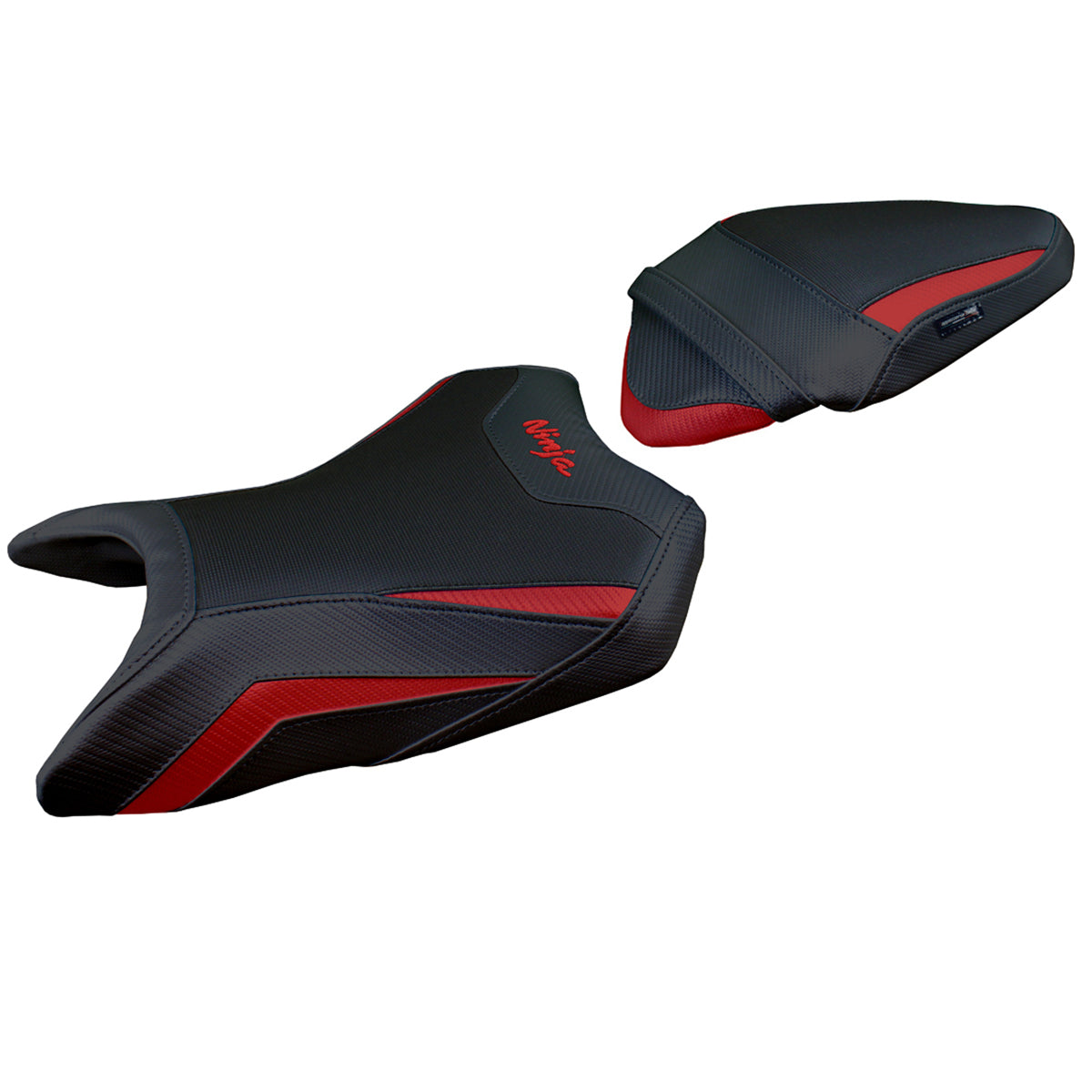 Tappezzeria Italia Kawasaki Ninja 500 2024-2025 Seat Cover in Dark Red and Black