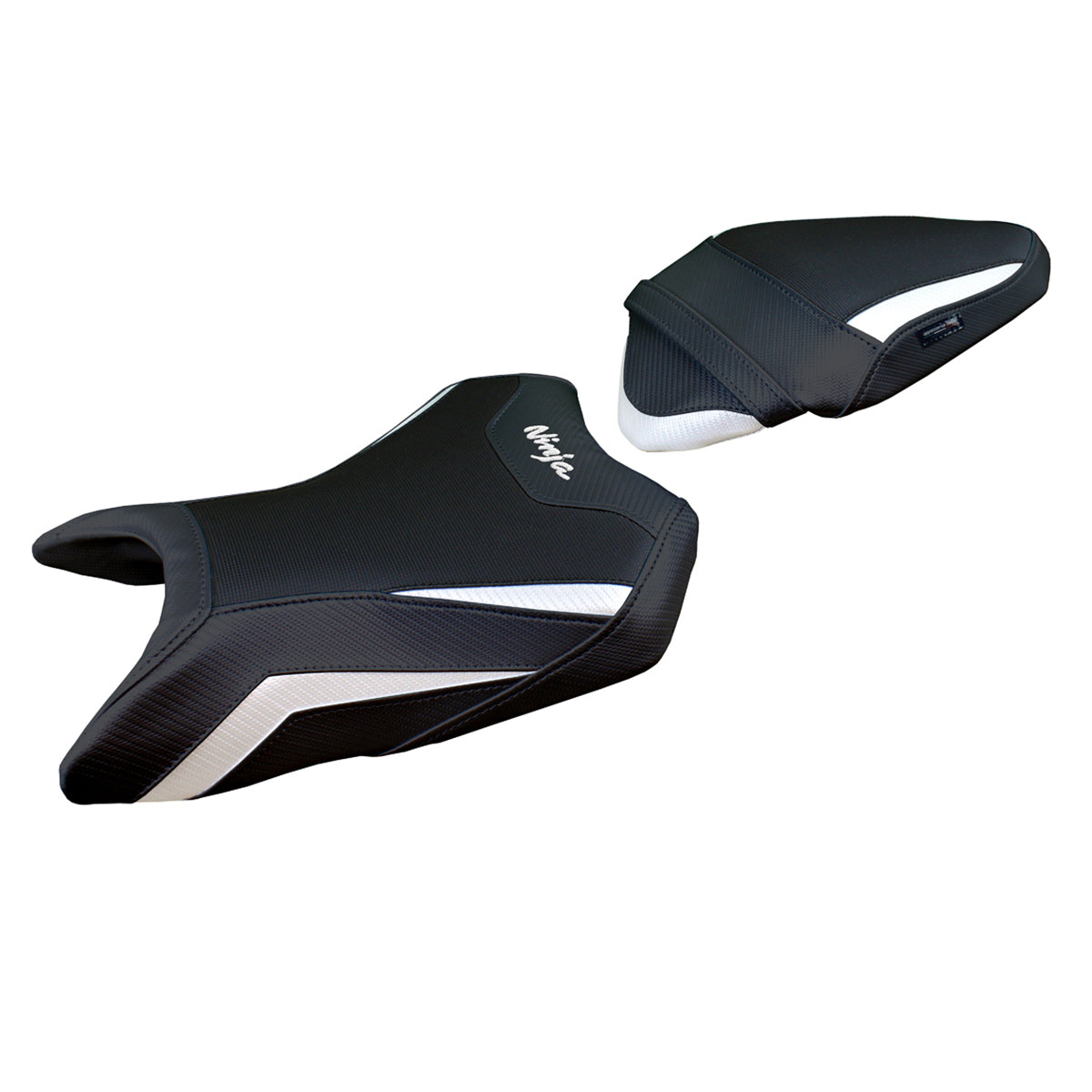Tappezzeria Italia Kawasaki Ninja 500 2024-2025 Seat Cover in White Black