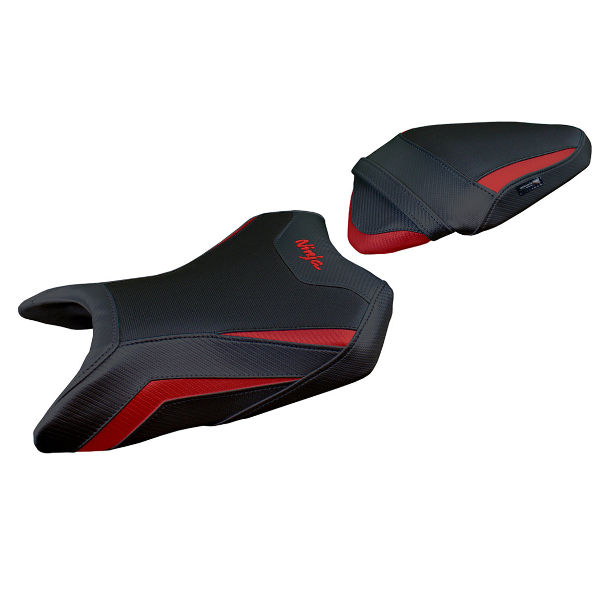 Tappezzeria Italia Kawasaki Ninja 500 2024-2025 Seat Cover Comfort in Dark Red and Black