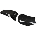 Tappezzeria Italia Kawasaki Ninja 650 Z650 2017-2025 Seat Cover Comfort in White and Black