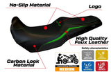 Tappezzeria Italia Kawasaki Versys 1100 2025 Seat Cover Green Black