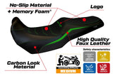 Tappezzeria Italia Kawasaki Versys 1100 2025 Seat Cover Comfort Green Black