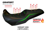 Tappezzeria Italia Kawasaki Versys 1000 2019-2024 Seat Cover Comfort Heated in Green