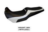 Tappezzeria Italia Kawasaki Versys 1000 2011-2018 Seat Cover in White and Black