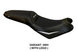 Tappezzeria Italia Kawasaki Versys 650 2007-2025 Seat Cover in White and Black