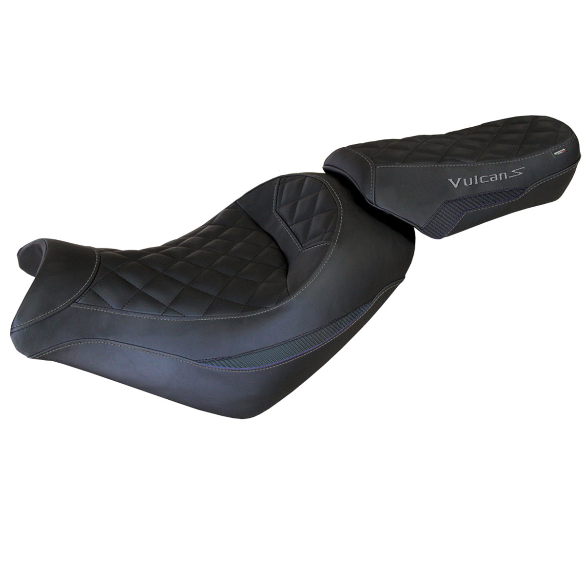 Tappezzeria Italia Kawasaki Vulcan 650 S 2014-2025 Seat Cover Comfort in Black