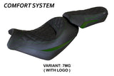 Tappezzeria Italia Kawasaki Vulcan 650 S 2014-2025 Seat Cover Comfort in Army Green