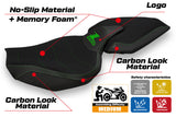 Tappezzeria Italia Kawasaki Z1000 2014-2021 Seat Cover Comfort in Black