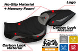Tappezzeria Italia Kawasaki Z1000 2014-2021 Seat Cover Ultragrip in Grey and Black