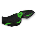 Tappezzeria Italia Kawasaki Z1000 2014-2021 Seat Cover Ultragrip in Green and Black