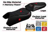 Tappezzeria Italia Kawasaki Ninja 1000 / 1000 SX 2020-2024 Seat Cover Comfort in Grey