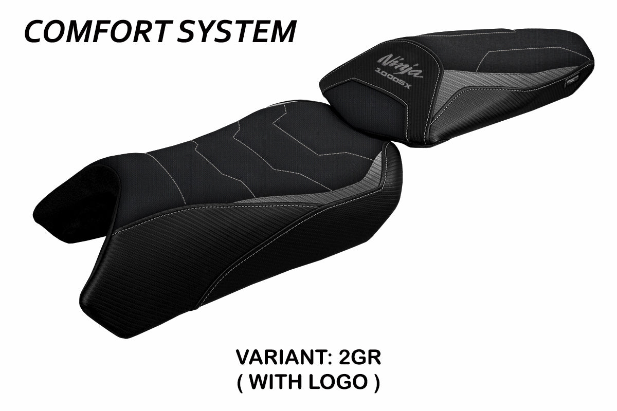 Tappezzeria Italia Kawasaki Ninja 1000 / 1000 SX 2020-2024 Seat Cover Comfort in Grey