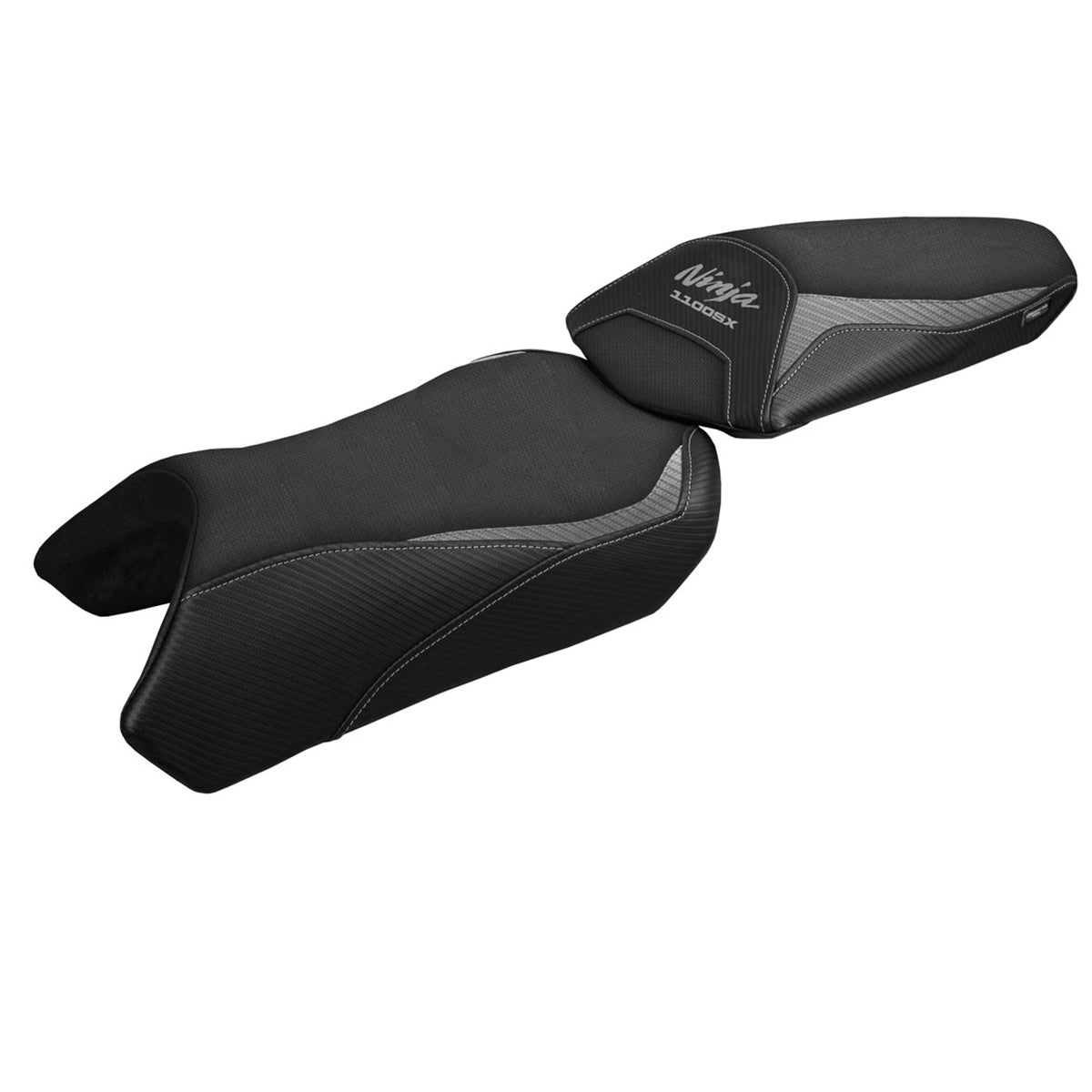 Tappezzeria Italia Kawasaki Ninja 1100 SX 2025  Seat Cover Grey Black