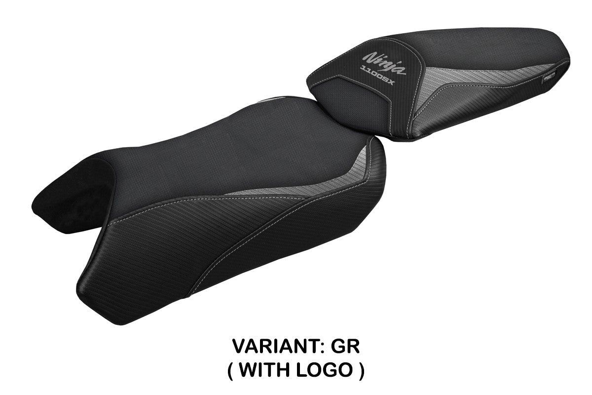 Tappezzeria Italia Kawasaki Ninja 1100 SX 2025  Seat Cover Grey Black