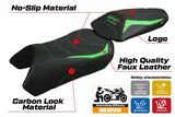 Tappezzeria Italia Kawasaki Ninja 1100 SX 2025  Seat Cover Ultragrip Green Black