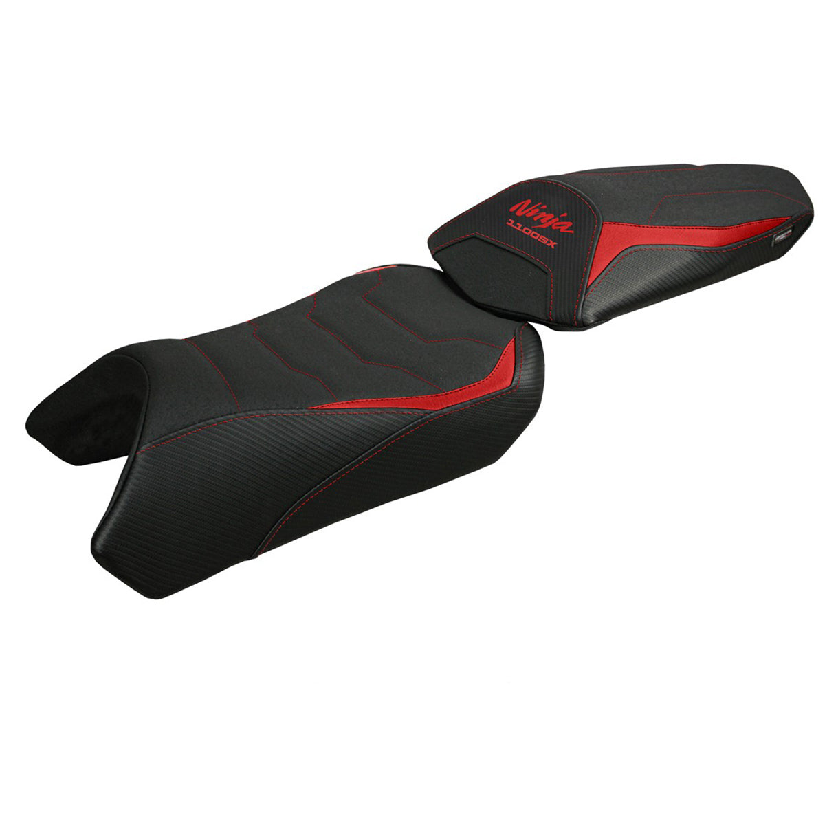 Tappezzeria Italia Kawasaki Ninja 1100 SX 2025  Seat Cover Ultragrip Red Black
