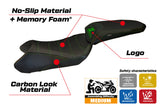 Tappezzeria Italia Kawasaki Ninja 1000 Z1000 SX 2011-2016 Seat Cover Comfort in Black