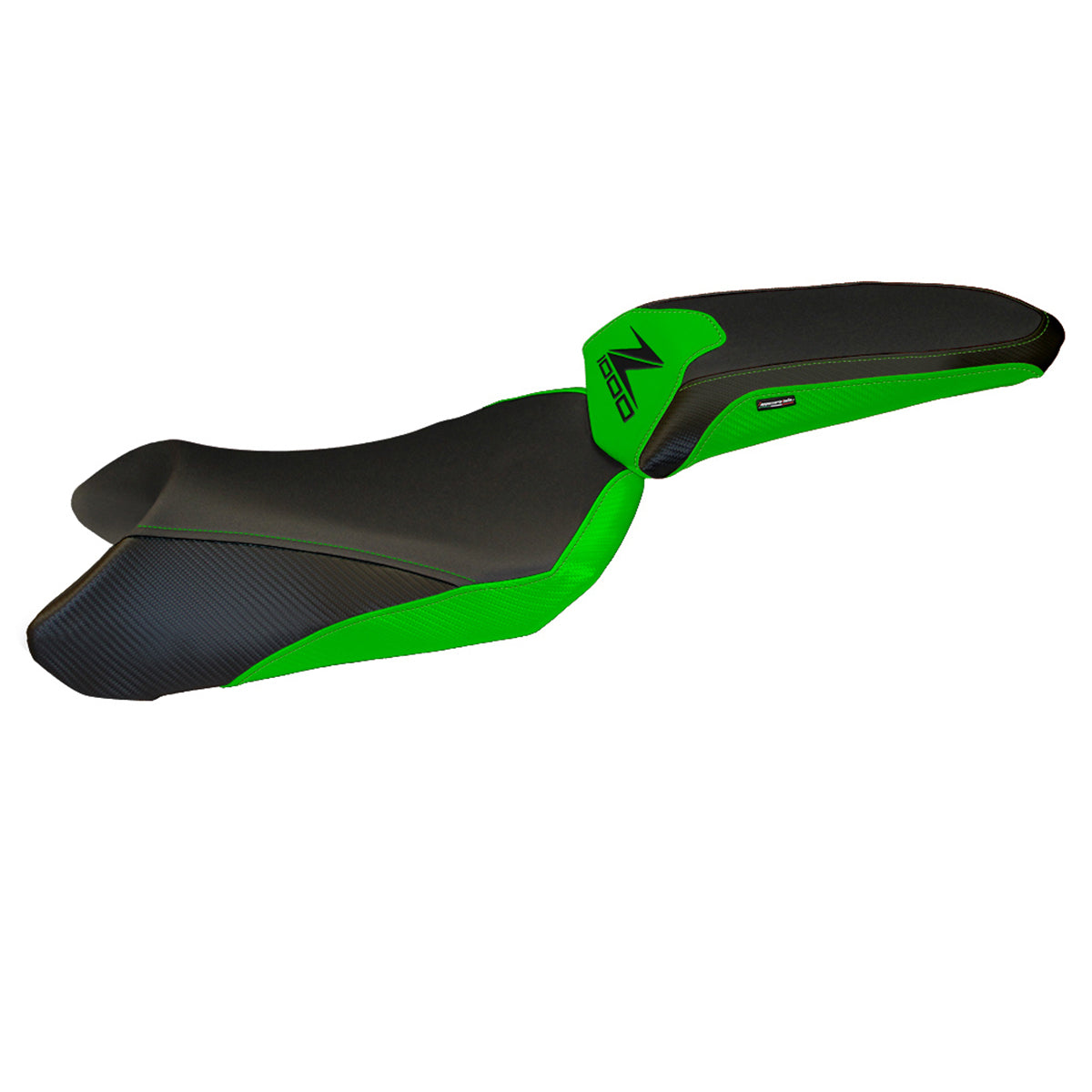 Tappezzeria Italia Kawasaki Ninja 1000 Z1000 SX 2017-2019 Seat Cover in Green and Black