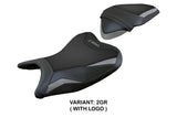 Tappezzeria Italia Kawasaki Z250 2019 2020 Seat Cover in Grey and Black