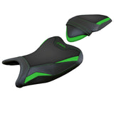 Tappezzeria Italia Kawasaki Z250 2019 2020 Seat Cover in Green and Black
