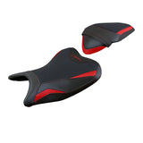 Tappezzeria Italia Kawasaki Z250 2019 2020 Seat Cover Ultragrip in Red and Black