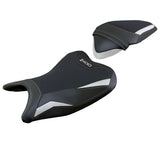 Tappezzeria Italia Kawasaki Z400 2018-2023 Seat Cover Ultragrip White Black
