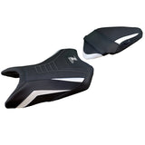 Tappezzeria Italia Kawasaki Z500 2024-2025 Seat Cover Ultragrip in White and Black