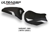 Tappezzeria Italia Kawasaki Z650 2017-2025 Seat Cover Ultragrip in White and Black