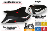 Tappezzeria Italia Kawasaki Z800 2013-2016 Seat Cover Ultragrip in White and Black