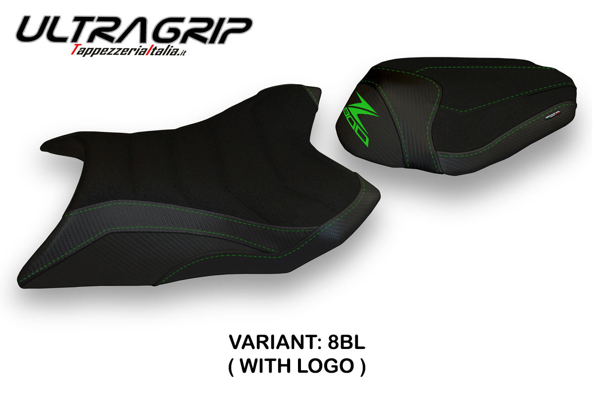 Tappezzeria Italia Kawasaki Z800 2013-2016 Seat Cover Ultragrip in Black