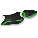 Tappezzeria Italia Kawasaki Z800 2013-2016 Seat Cover Comfort in Green and Black